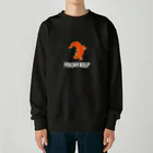 にるず🍊High REP🍊のチャラ男タンジェリン Heavyweight Crew Neck Sweatshirt