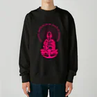 『NG （Niche・Gate）』ニッチゲート-- IN SUZURIの只管打坐h.t.(pink) Heavyweight Crew Neck Sweatshirt