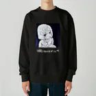 阿弥陀クジオの暇しちゃってるガール Heavyweight Crew Neck Sweatshirt