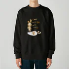 uminoneblueのGood morning! wake up!! Ver.2 Heavyweight Crew Neck Sweatshirt