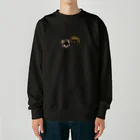 nuuko_artのいぬのムサシさんとコタツさん Heavyweight Crew Neck Sweatshirt