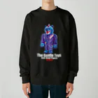 レッドシャークの片目クマ Heavyweight Crew Neck Sweatshirt