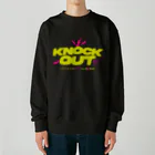 KNOCKOUTJROCKのKNOCK OUT NEW LOGO ヘビーウェイトスウェット