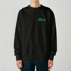 背中でアピールしてるのANEMIA 貧血 Heavyweight Crew Neck Sweatshirt