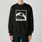 アージーのLOVE and PEACE Heavyweight Crew Neck Sweatshirt