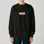 じこまんぞくのいちごだいふくいぬず Heavyweight Crew Neck Sweatshirt