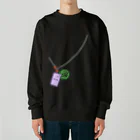 Andiamoのスマホとおさいふ Heavyweight Crew Neck Sweatshirt