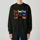 segasworksのネコたち Heavyweight Crew Neck Sweatshirt