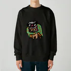 いもねこ　にゃーん！の🇯🇵＼てんてこ😺まいまい／🎍 Heavyweight Crew Neck Sweatshirt