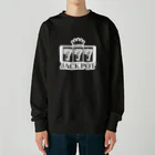 QUQU_WORKSのジャックポット スリーセヴン ホワイト Heavyweight Crew Neck Sweatshirt