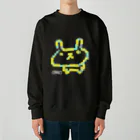 オモシロオカシクのうさろけモザイク3 Heavyweight Crew Neck Sweatshirt