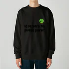 Nice Japanese words? !のlo se pero no puedo parar Heavyweight Crew Neck Sweatshirt