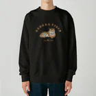 kiki25の穏やかなベンガルトラ Heavyweight Crew Neck Sweatshirt