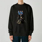 有明ガタァ商会の有明龍馬の肖像 Heavyweight Crew Neck Sweatshirt