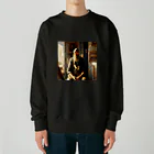 人間発電所のサルスベリの木の下には靴下が埋まっている Heavyweight Crew Neck Sweatshirt