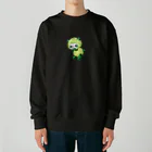 satoayaのアニマルカフェのフルーツアニマル　メロンパンダ Heavyweight Crew Neck Sweatshirt