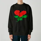 Lily bird（リリーバード）の深紅の薔薇① Heavyweight Crew Neck Sweatshirt