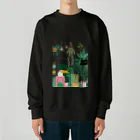 ちゃんごんのおうちの南国の観葉植物店 Heavyweight Crew Neck Sweatshirt