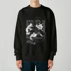 狐火箱のNADU×KURO(濃色地向け) Heavyweight Crew Neck Sweatshirt