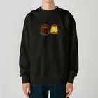 はしもとみやこのクレパスで描いたカヌレ Heavyweight Crew Neck Sweatshirt