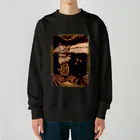 沈黙交易のキノコ王子の転生 Heavyweight Crew Neck Sweatshirt