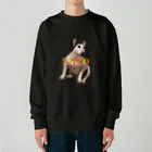 snznのsnzn_BullTerrier Heavyweight Crew Neck Sweatshirt