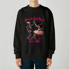 islandmoon13のラストダンスは私に　サイコビリー編 Heavyweight Crew Neck Sweatshirt