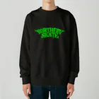 Northern_SKaTeの"BIRIBIRI SKATE"Light green Heavyweight Crew Neck Sweatshirt