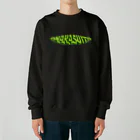 シカクとオチビの富良野暮らしのぷっくりONAKASUITA緑 Heavyweight Crew Neck Sweatshirt