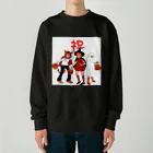 suke-maruruのハロウィン祝 Heavyweight Crew Neck Sweatshirt