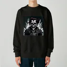 のんびりアート工房のゴシックロック Heavyweight Crew Neck Sweatshirt