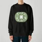 ZUKIZAKIのテキストデザイン Heavyweight Crew Neck Sweatshirt