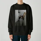 鬼は殺せてもヤオは殺せないのただ、生きている Heavyweight Crew Neck Sweatshirt