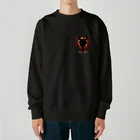 Lock-onの【Black Devil】01 Heavyweight Crew Neck Sweatshirt