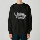 はんこや　のののハルキゲニア【白】 Heavyweight Crew Neck Sweatshirt