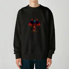 Lock-onの【Black Devil】02 Heavyweight Crew Neck Sweatshirt