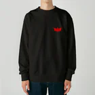 東風孝広のレッド・ブルゾン Heavyweight Crew Neck Sweatshirt