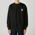 にゃんこ最強道の茶太郎ワンポイント Heavyweight Crew Neck Sweatshirt