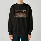 WLDのドッジボール 最後の会議 Heavyweight Crew Neck Sweatshirt