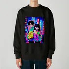 monoillustのDowntown Tokyo Heavyweight Crew Neck Sweatshirt