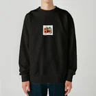 Buildingsの廃墟 1 Heavyweight Crew Neck Sweatshirt