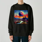 ヘッヘンのお店の【異世界】アート Heavyweight Crew Neck Sweatshirt