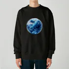 Ryoukaの地球_ガラス玉 Heavyweight Crew Neck Sweatshirt