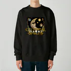 Mellow-Skyの「Celestial Smiles（天空の微笑み）」 Heavyweight Crew Neck Sweatshirt