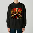 有栖の日本庭園1 Heavyweight Crew Neck Sweatshirt