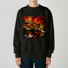 有栖の日本庭園2 Heavyweight Crew Neck Sweatshirt