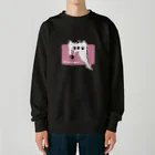 月蝕ざっか店＠SUZURIの名状しにくいいきもの Heavyweight Crew Neck Sweatshirt