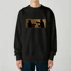 stereovisionの木人 Heavyweight Crew Neck Sweatshirt