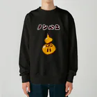 NIKORASU GOの酒好きデザイン「ノンベエ」（Tシャツ・パーカー・グッズ・ETC） Heavyweight Crew Neck Sweatshirt