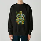 Gemo こうだともこのげもげも土偶 Heavyweight Crew Neck Sweatshirt